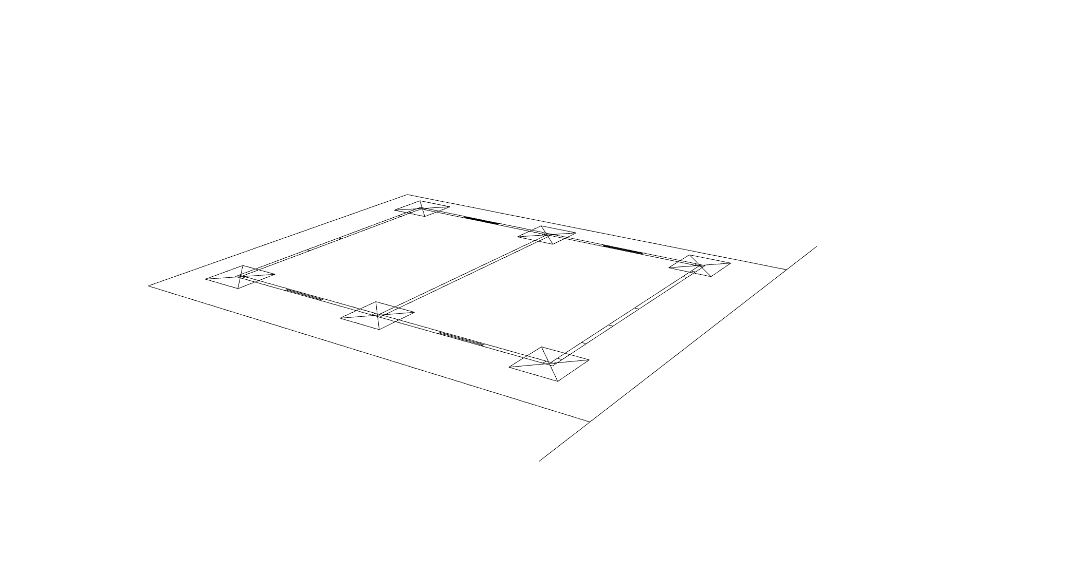 LizArk generating an editable 3D SketchUp model from a prepared 2D floor plan