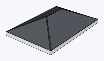 Lizark US hip roof example