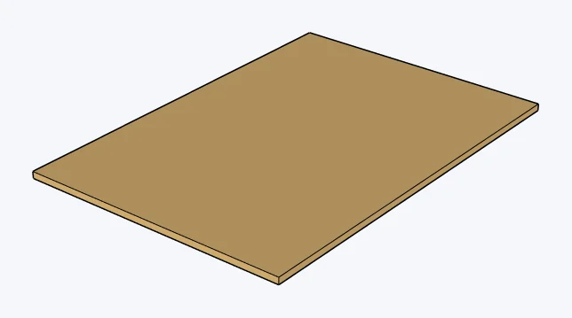 Mass timber / CLT floors and decking, structural surface / decking, captured in SketchUp 2026 with Lizark